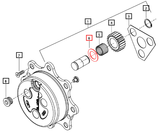 Mahindra Washer Thrust 006514890U1