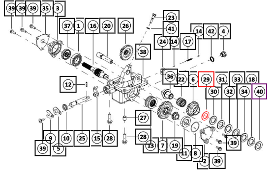 Mahindra Collar 27X46X4 0 006526944N01