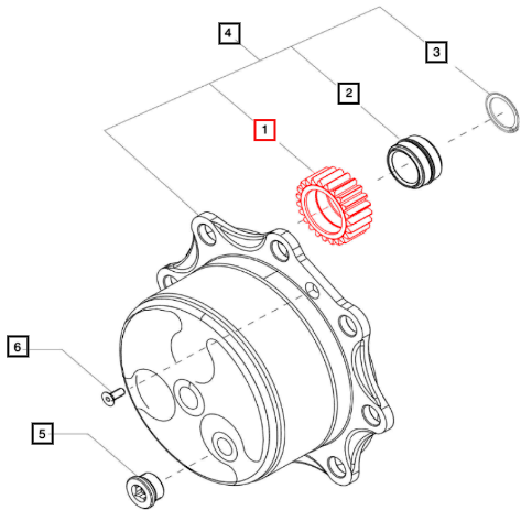 Mahindra Gear 006527725U01