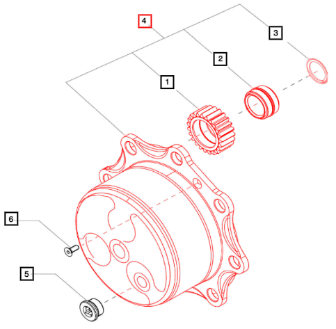 Mahindra Planetary Carrier 006527790U91