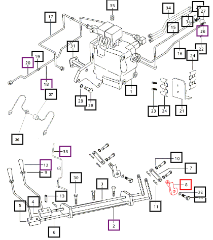Mahindra Clevis Plate 007202129C11