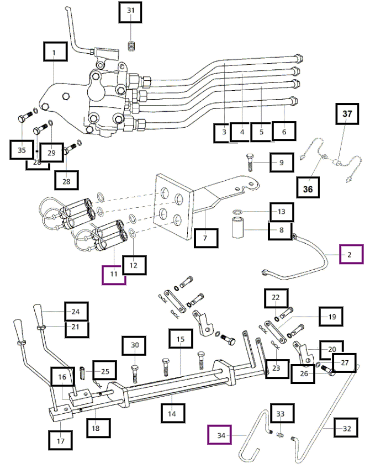 Mahindra 2nd Spool Kit 007203152B91
