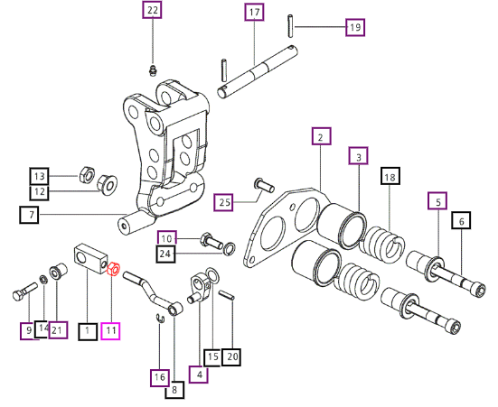 Mahindra Nut M10 8G 007204228D1