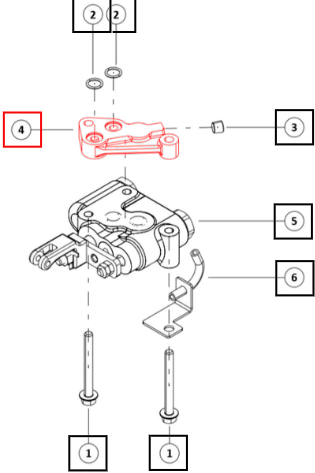 Mahindra Adapter Control Valve 007217497K01