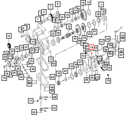 Mahindra Air Breather - Transfer Case 0075680