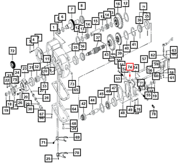 Mahindra Air Breather - Transfer Case 0075680
