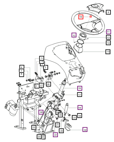 Mahindra Nut M16 X 1.5 (Rnl No-B00302B) 007601740D1
