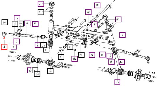 Mahindra Nut M14-5.5  007601982D1