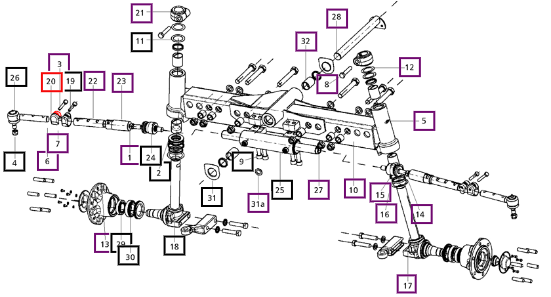 Mahindra Locker 007601997D1
