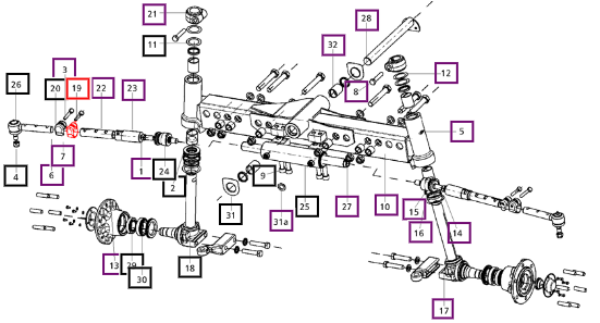 Mahindra Locker 007602028D1