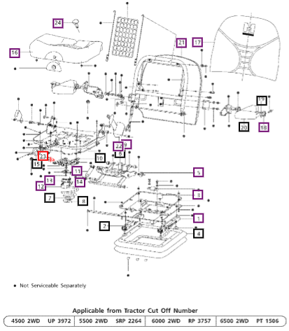 Mahindra Clip Bearing 007606735C1