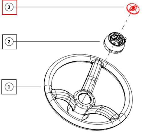 Mahindra Cap Steering 007657858K01