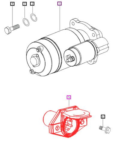 Mahindra 7 Pole Socket Export 007700270D92