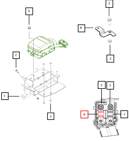 Mahindra Fuse 60A 007705226U1