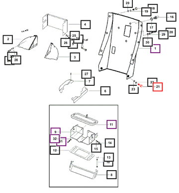 Mahindra Tractor Bolt 008000148B1 Mahindra Direct Parts