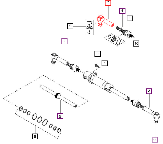 Mahindra Tie Rod End 008015045C1