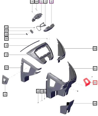 Mahindra Bellow Steering Column 00890263U01