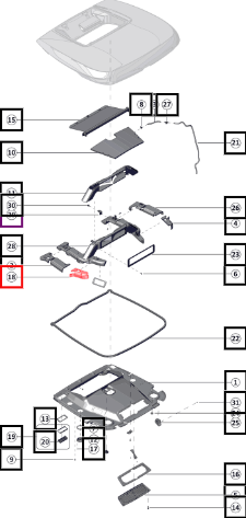 Mahindra Foam Duct Rear Lh Insulation 00890305U01
