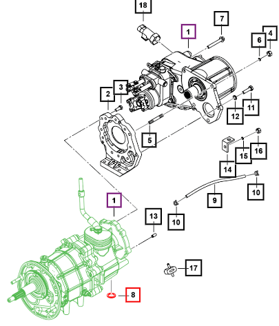 Mahindra O' Ring 0090846