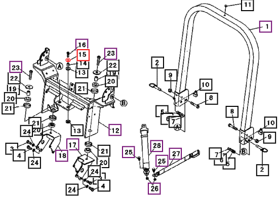Mahindra Washer 03500161240
