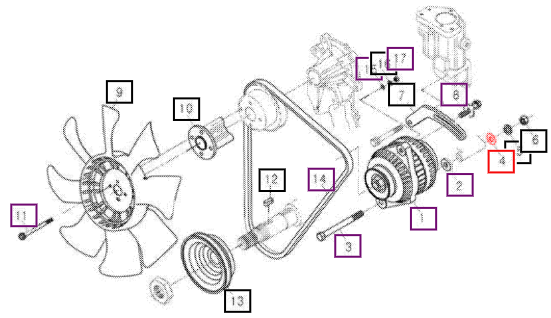 Mahindra Washer, Plain 0401350080