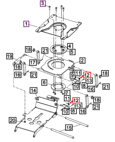 Mahindra Nut 0421-006000