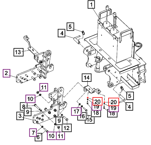 Mahindra Nut 0421-008000