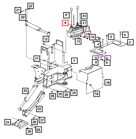 Mahindra Nut 0422-010000