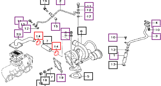 Mahindra Clamp, Hose 0531750401