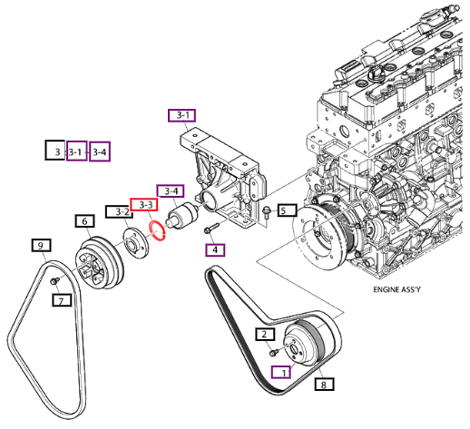 Mahindra Snap Ring 55X2 06.29020-0132