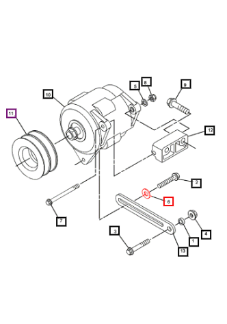 Mahindra Washer M8 067-6366