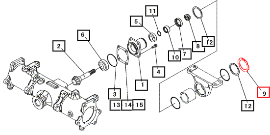 Mahindra C-Ring 07400005001