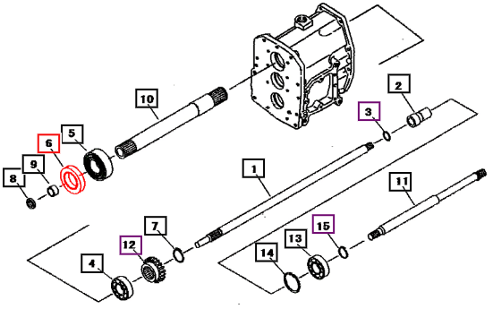 Mahindra Tractor Bearing 07520662060 Mahindra Direct Parts