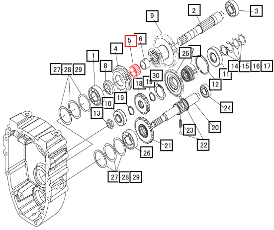 Mahindra Tractor Bearing 07802303720 Mahindra Direct Parts