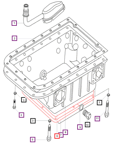 Mahindra Gasket 1009052DAA