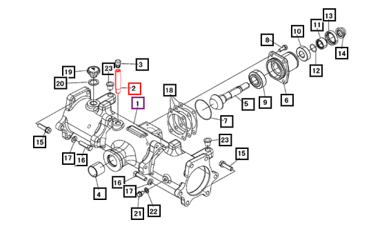 Mahindra Pipe 10252178AG1