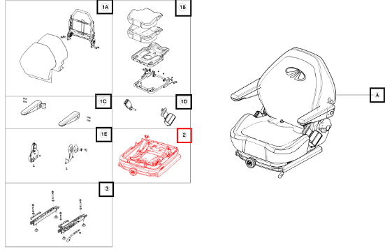 Mahindra Tractor Susp With Bellow Kit 10268810642C036