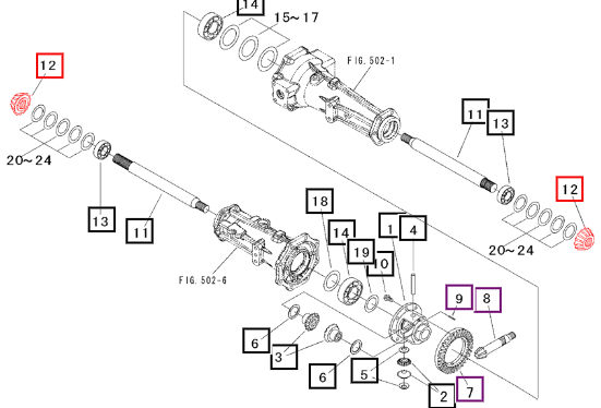 Mahindra Gear 14T 10312129000