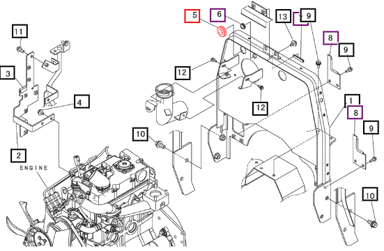 Mahindra Grommet 10356275000