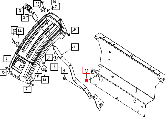 Mahindra Grommet 10406715000