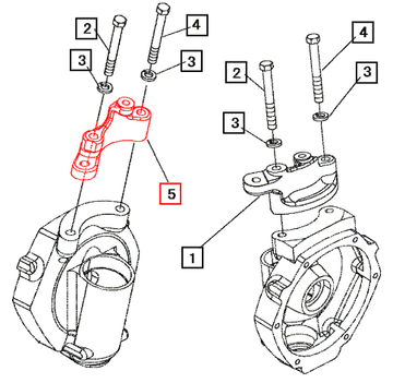 Mahindra Knuckle Arm RH 10462192AG0