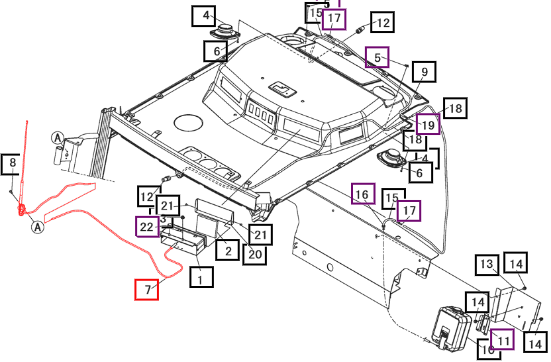 Mahindra Antenna 10487413000