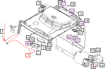 Mahindra Antenna 10487413000