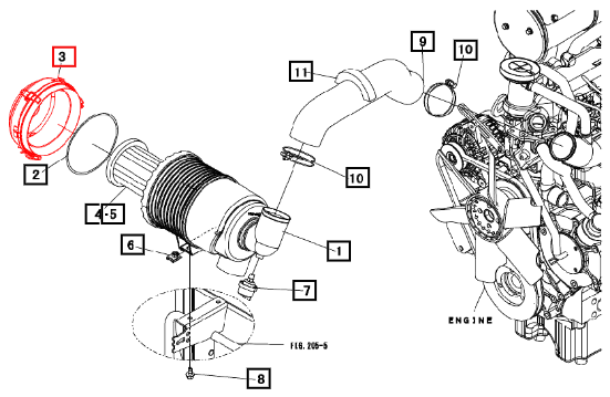 Mahindra Cap Comp 10560411300