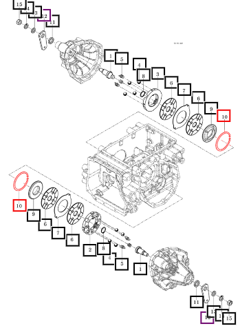 Mahindra C-Ring, Hole 140 11103270040