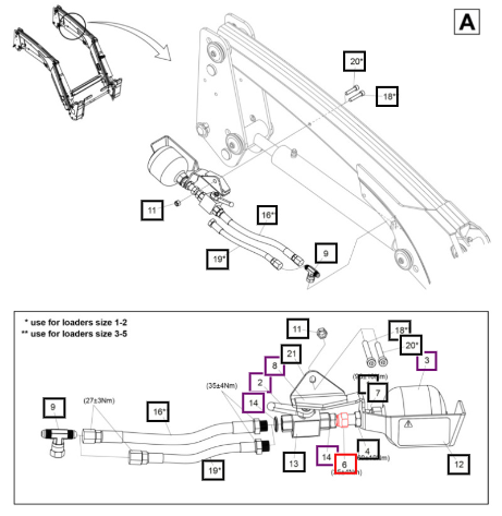 Mahindra Adaptor, 3/8" Bsp 1120081ALO