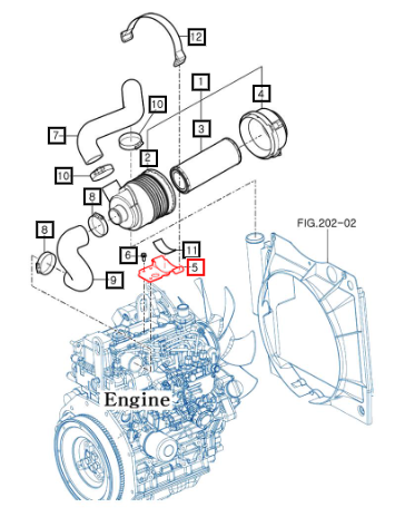 Mahindra Air Cleaner Bracket 11611211200GB