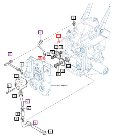 Mahindra Adaptor (Pf 1/4) 11615030180
