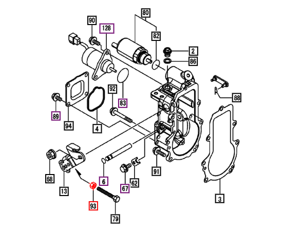 Mahindra Nut 119740-61470