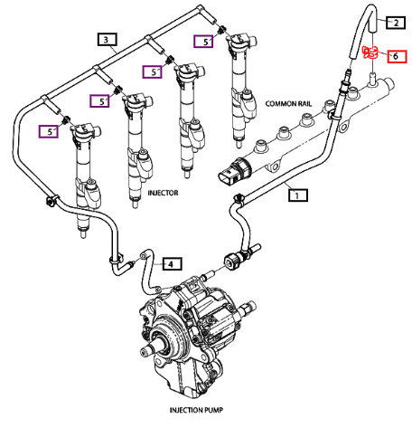 Mahindra Clamp, Hose 120202-00122
